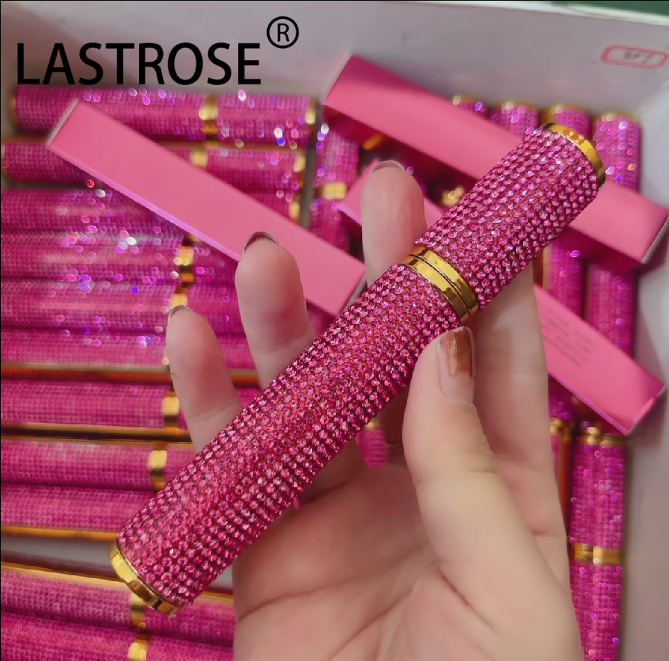 Wholesale Rose Pink Mineral Mascara Private Label 4D Fiber Mascara Waterproof Lengthening Long Lasting Black Eyelash Mascara