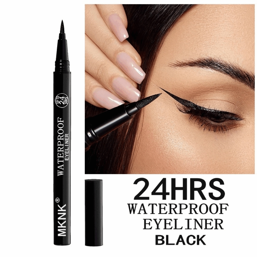 Satin Finish Eyeliner Pencil Provides Subtle Sheen Without Glitter Transfer Resistant Formula