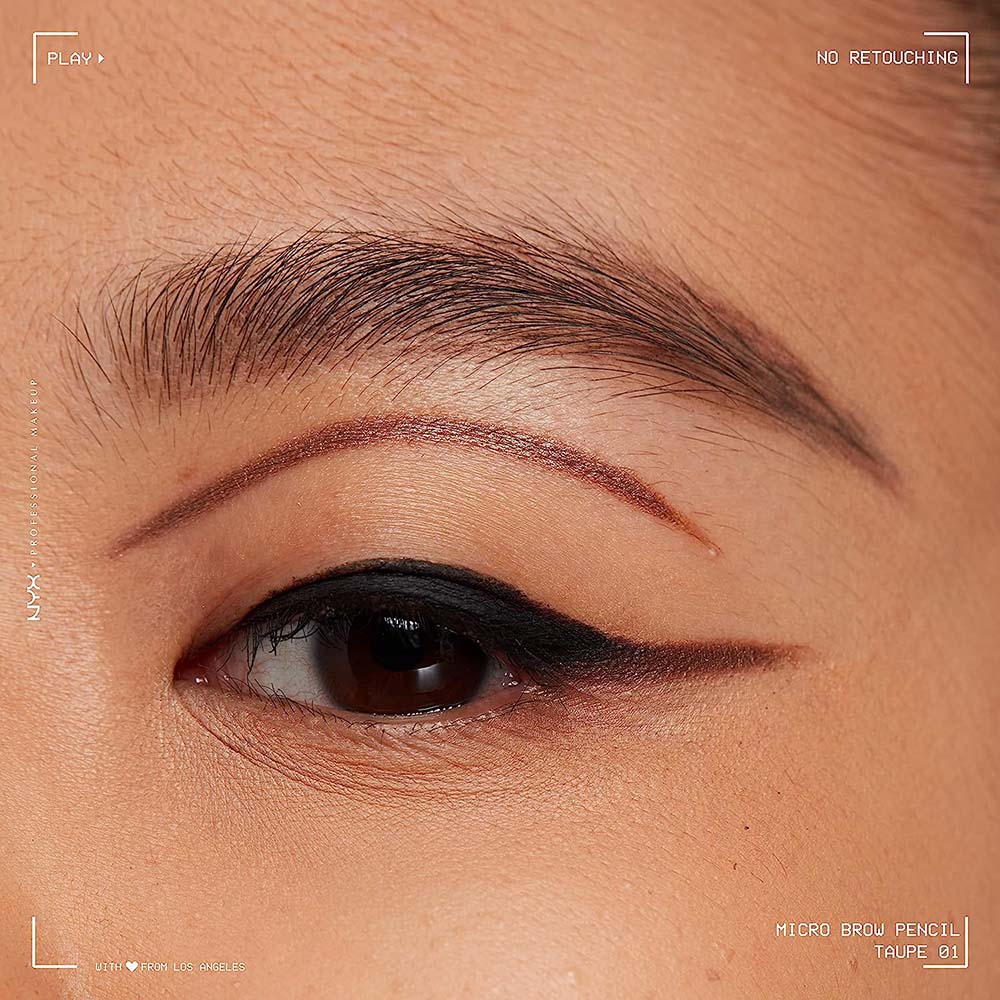 Private Label Bark Brown Waterproof Double Head Eyebrow Pencil