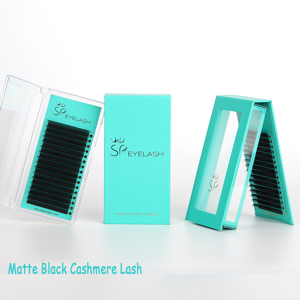 SP EYELASH Narrow 3D 4D 5D W-Shaped Eyelashes Slim Fluffy Cross W Eyelash Extensions Premade Fan Matte W Cilios YY Lash