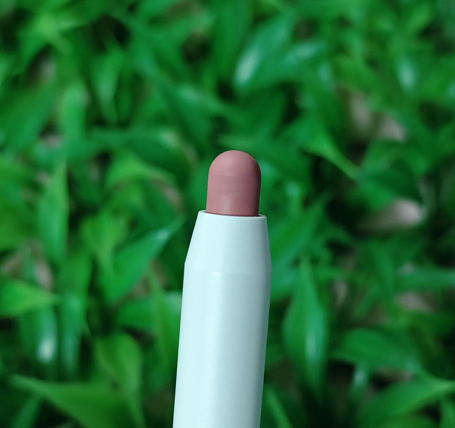 Blur Effect Lip Liner White Tube Portable Vegan Buildable Brown Pigment Formula Private Label