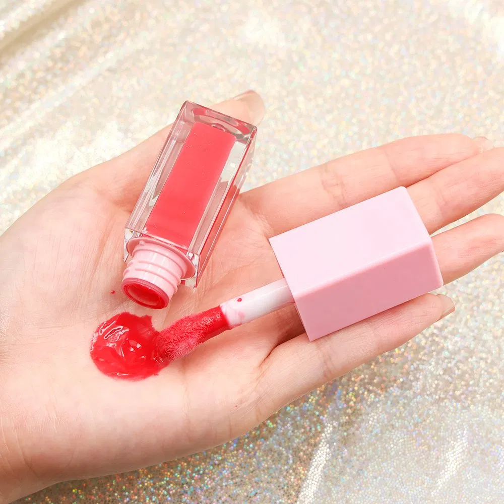 Cruelty-Free Custom Logo Glossy Lip Glaze Private Label Moisturizing Lip Gloss Create Your Own Vegan Lipgloss Tinted Lip Balm
