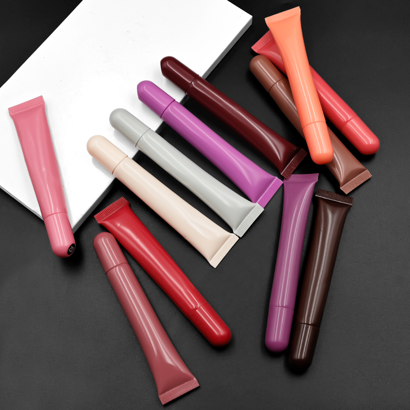 Private Label Custom Makeup Lip Gloss Oil Tint Shimmer Glossy Lips Moisturizing Lasting Lipgloss