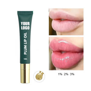 Color Changing Lip Plumper Gloss Tinted Pink Plumping Lips Makeup High-Shine Clear Longlasting Moisturizing Lip Plump Oil