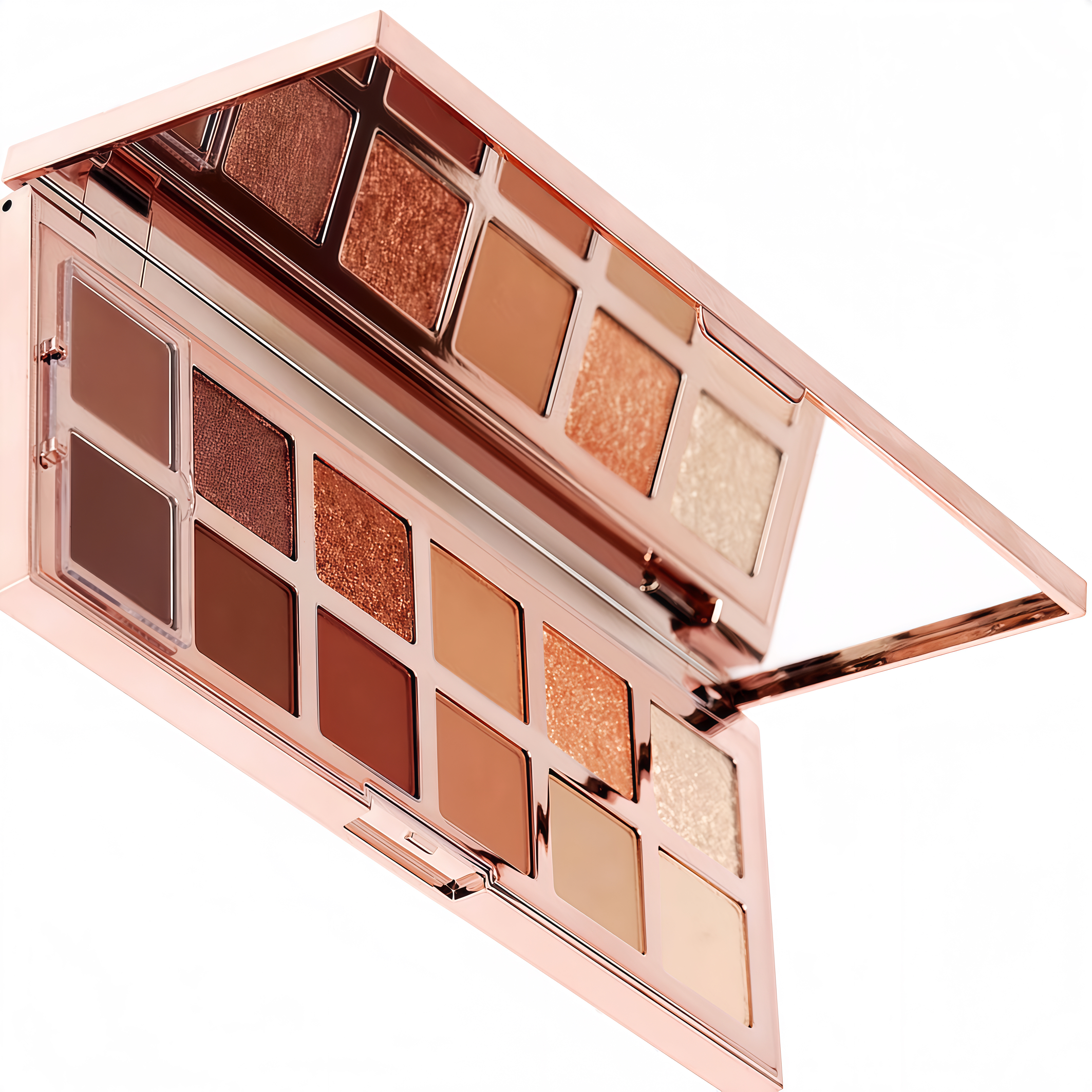 Private Label Multi Colors Glitter Eyeshadow Palette Vegan 12 Colors Waterproof Eye Shadow