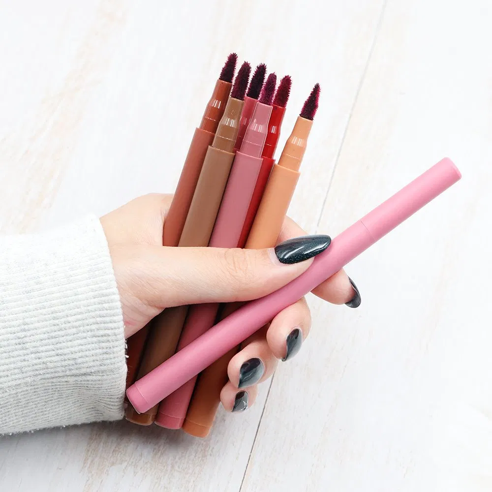 Vegan Makeup Waterproof Tinted Lip Pencil Private Label Lip Contour Stain