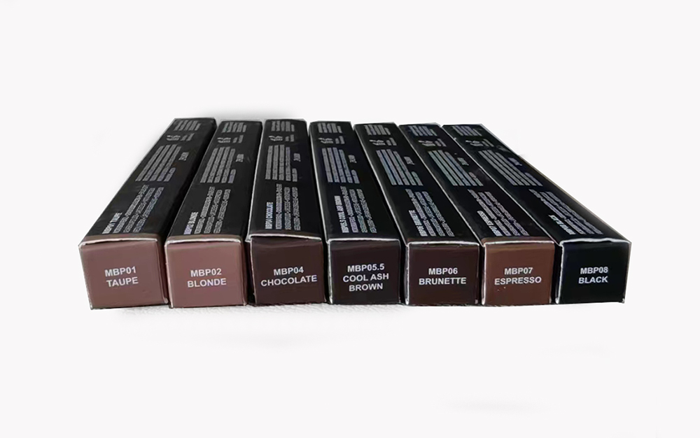 Private Label Bark Brown Waterproof Double Head Eyebrow Pencil