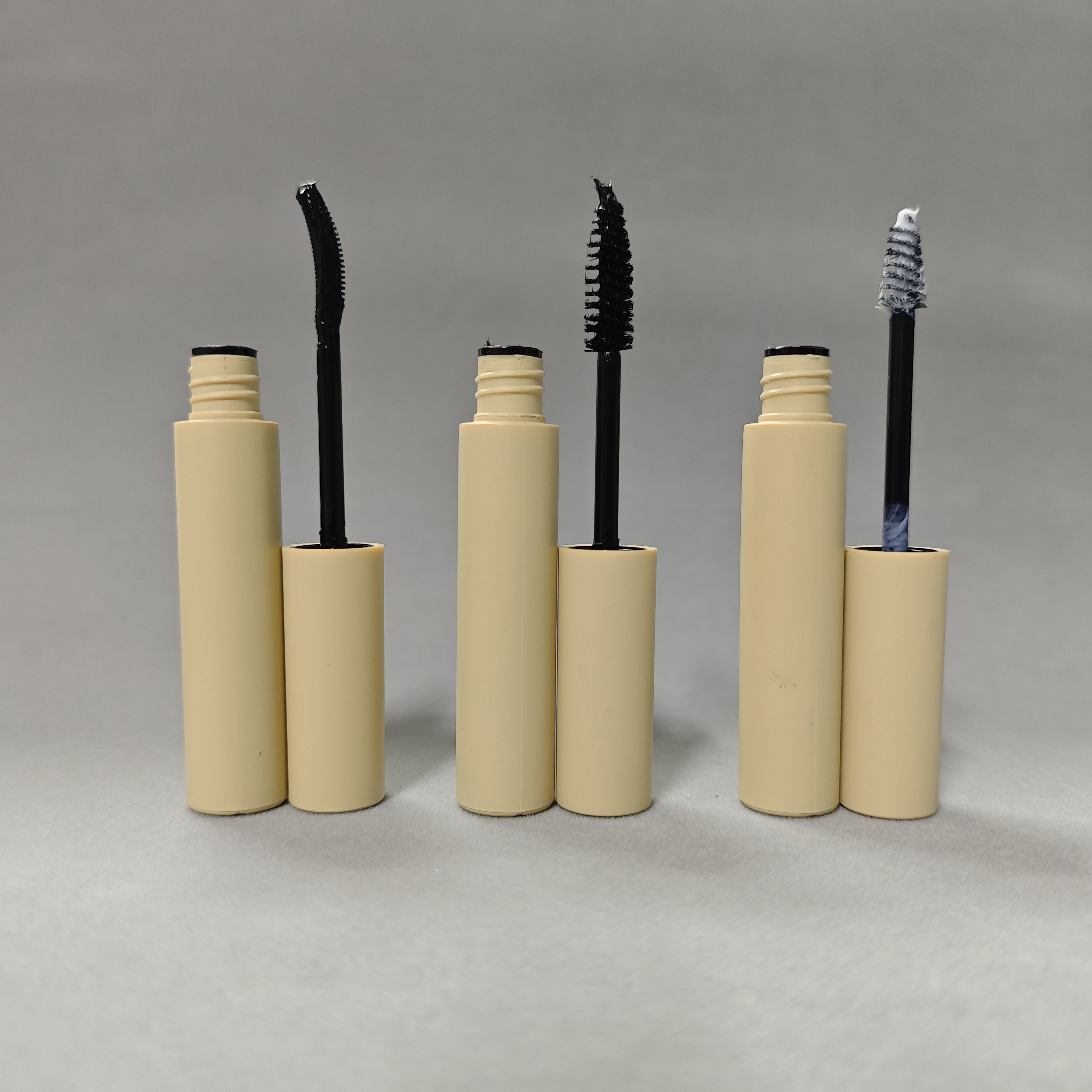 Different Applicator Beige Mascara Tube Waterproof High Quality Mascar With Private Label
