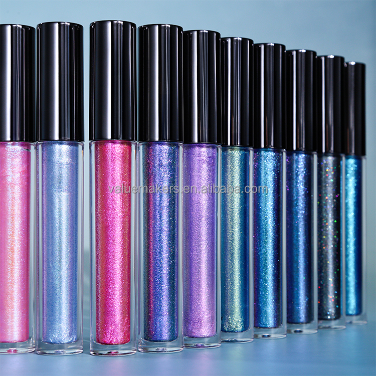 New Trending Diamond Sparkle Shine Holographic Mascara Cruelty Free Long Lasting Luxury Colors Shift Mascars Popular Eye Make up