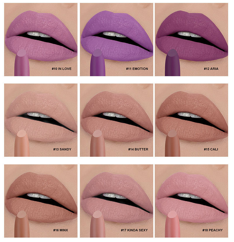 2024 Famous Brand Luxury Lipstick &amp; Lip Gloss Collection Custom Logo Factory Wholesale Beauty Cosmetics Makeup Products