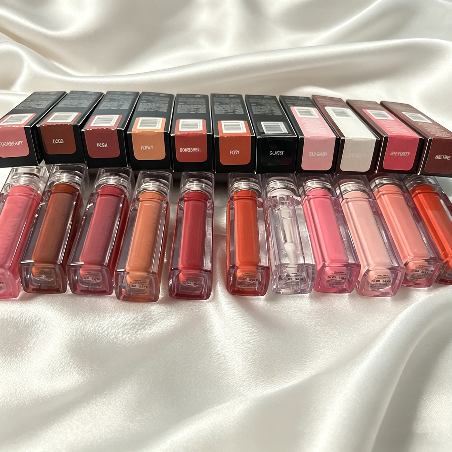 Luxury Makeup Glossy Lipgloss Hydrating Nourishing Long-lasting Moisturizing Lip Gloss High Shine Transparent Liquid Lipstick