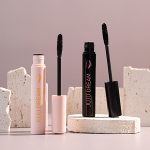 Custom Logo Thickening Waterproof &amp; Long-Lasting Lengthening Black Brown Color Mascara For Eye Makeup