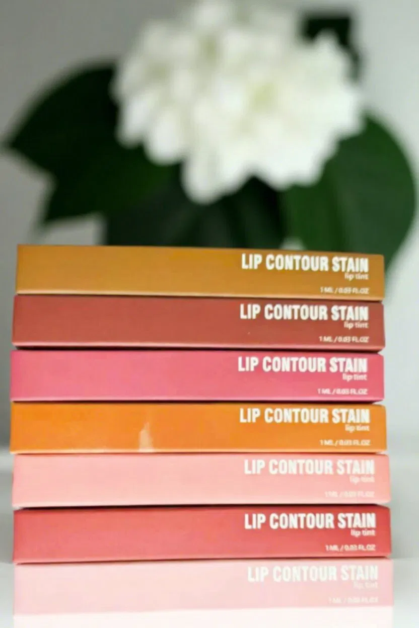 Lip Contour Stain Private Logo Matte Finish Quick Dry Lip Liner