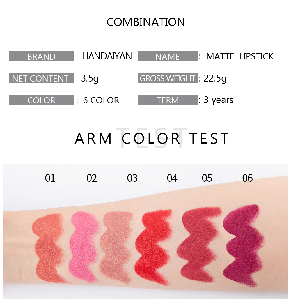 Matte Lipstick Display