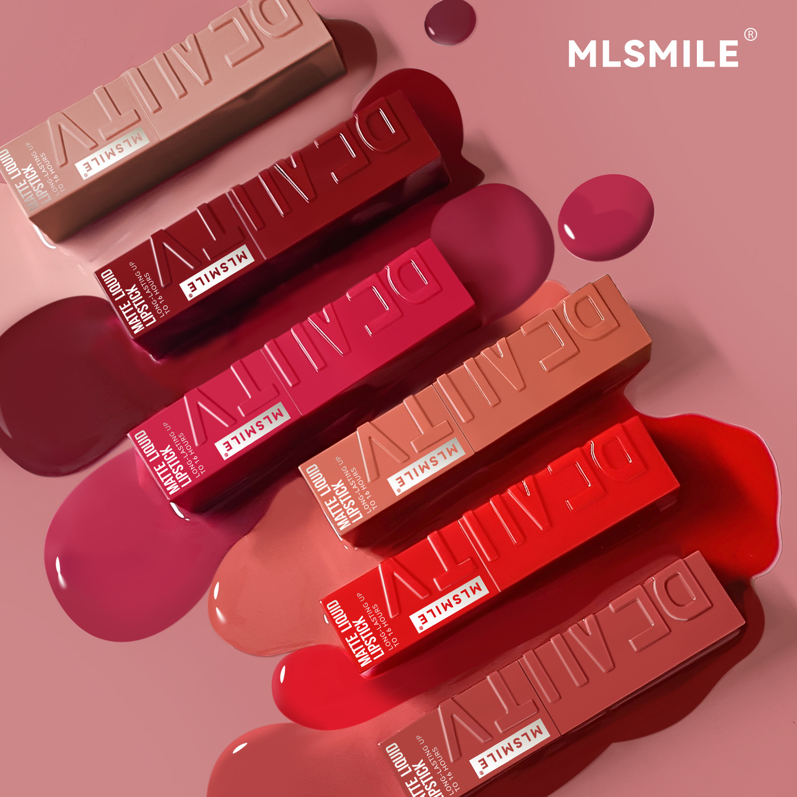 OEM Long-Lasting Non-Fading Lip Tint Mineral-Infused Non-Stick Cup Lip Glaze Matte Liquid Lipstick