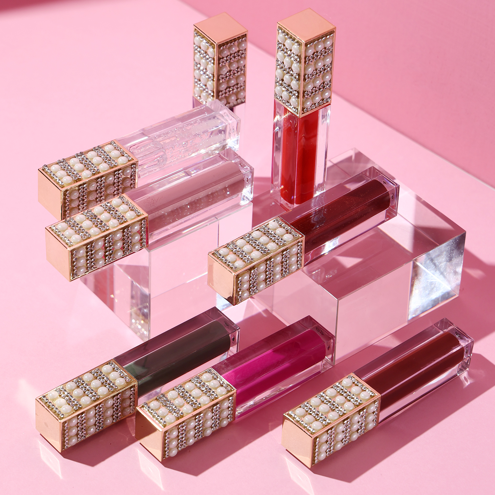 Cheap Mineral Pearl Vegan Liquid Lipstick Long Lasting Non Stick Hydrating Moisturizing Waterproof Matte Lip Gloss Private Label