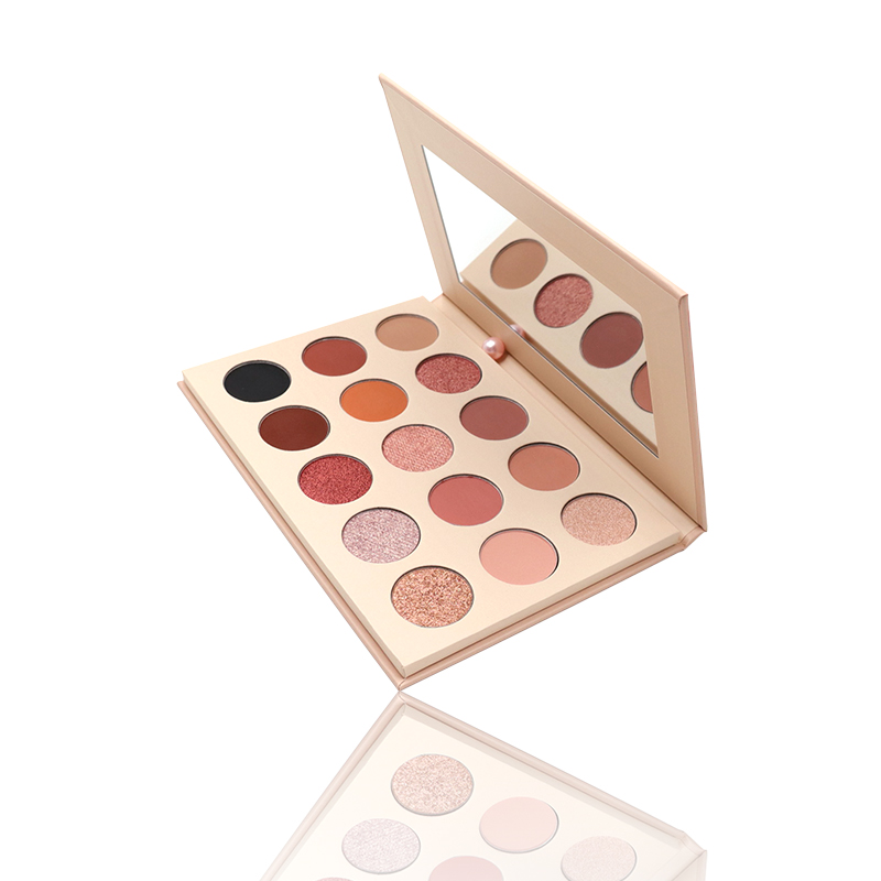 Private Label Custom Eyeshadow Palette Low MOQ High Pigment Makeup Palette Cosmetic Eyeshadow Palettes