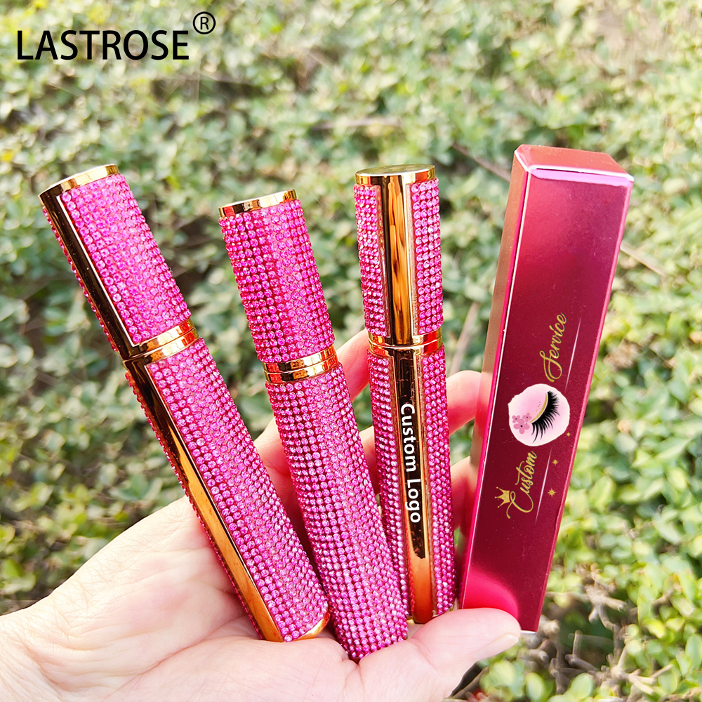 Private Label Vegan Thick Volumizing Lengthening Mascara 3D Silk Fiber Waterproof Mascara