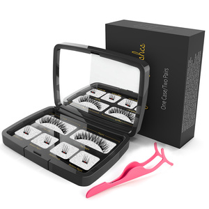 New Design 3D Reusable False Magnetic Eyelashes Magnetic Lashes Eyelash Magnet and Lashes Magnet Lashes Magnetic Eyelashmagnet