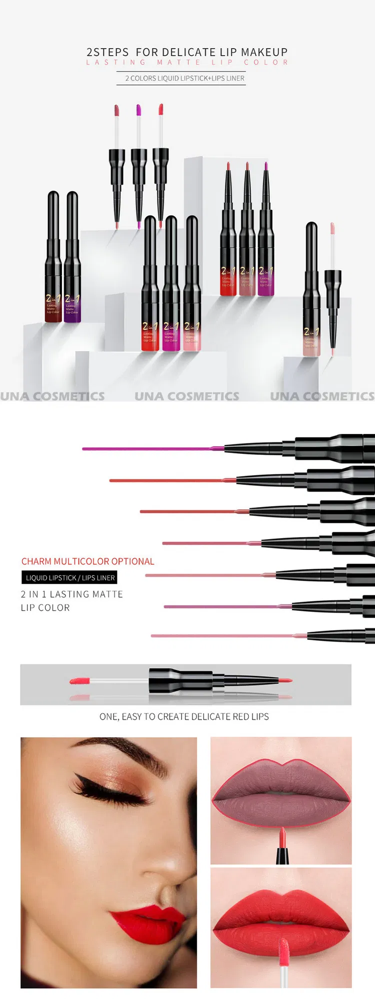 Lipstick and Lip Liner Details