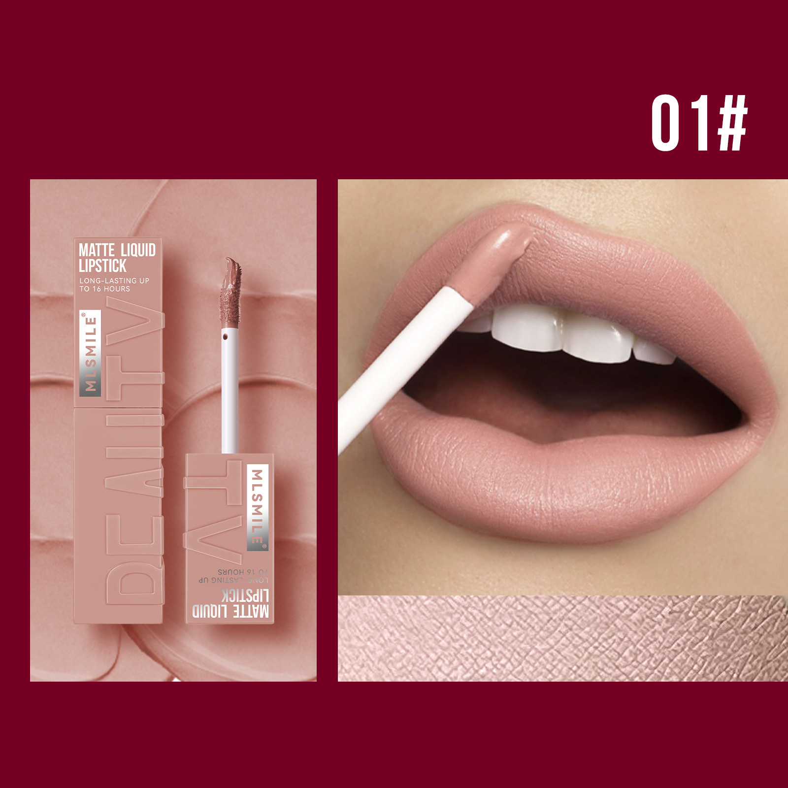 OEM Long-Lasting Non-Fading Lip Tint Mineral-Infused Non-Stick Cup Lip Glaze Matte Liquid Lipstick