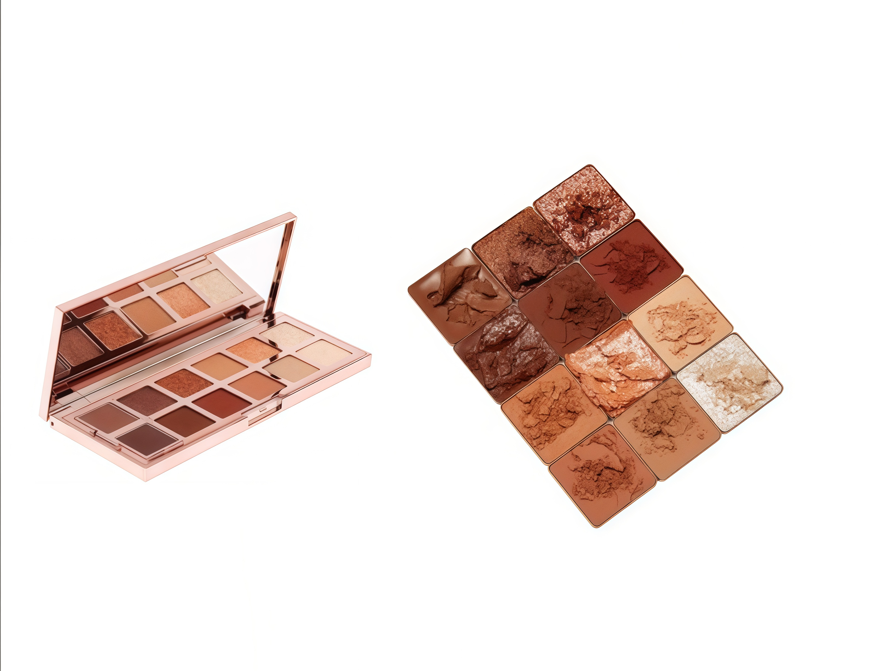 Private Label Multi Colors Glitter Eyeshadow Palette Vegan 12 Colors Waterproof Eye Shadow