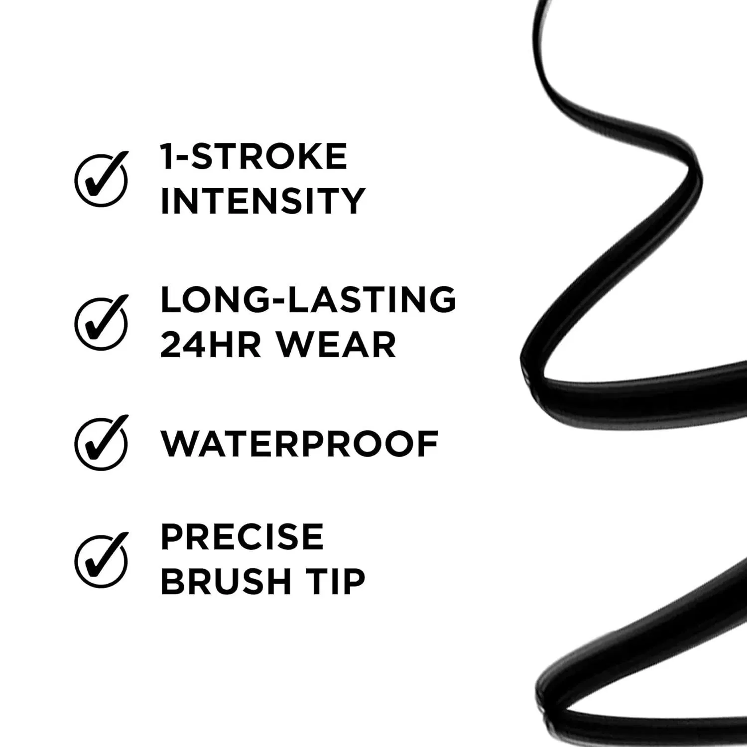 Satin Finish Eyeliner Pencil Provides Subtle Sheen Without Glitter Transfer Resistant Formula