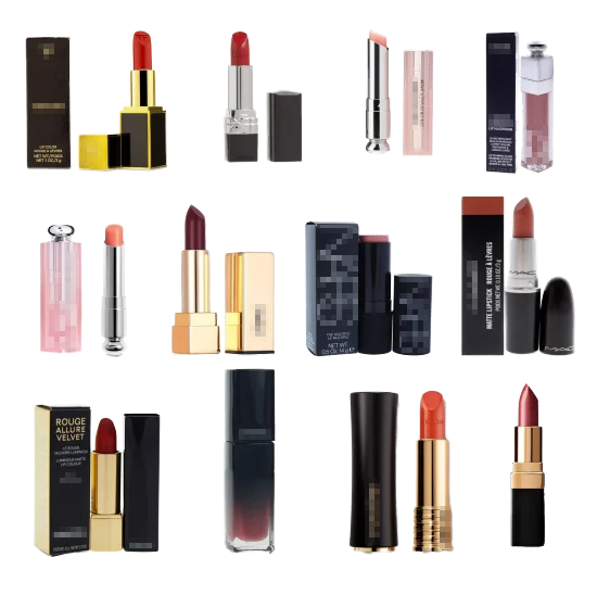 2024 Famous Brand Luxury Lipstick &amp; Lip Gloss Collection Custom Logo Factory Wholesale Beauty Cosmetics Makeup Products