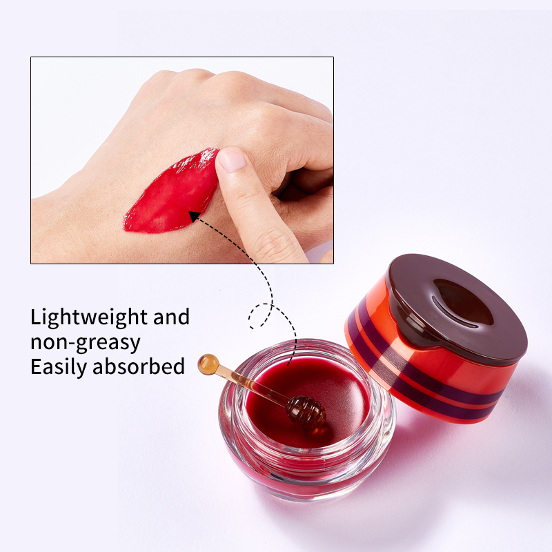 OEM Vegan Organic Chapstick Gently Smooth Soften Hydrate Tint Cherry Lips Balm