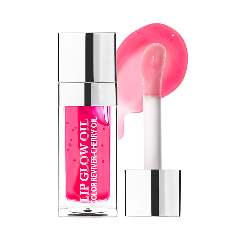 Vegan Non-sticky Hydrating Moisturizing Long Lasting Shiny Clear Glossy Lip Plumping Tint Lip Oil Lip Gloss