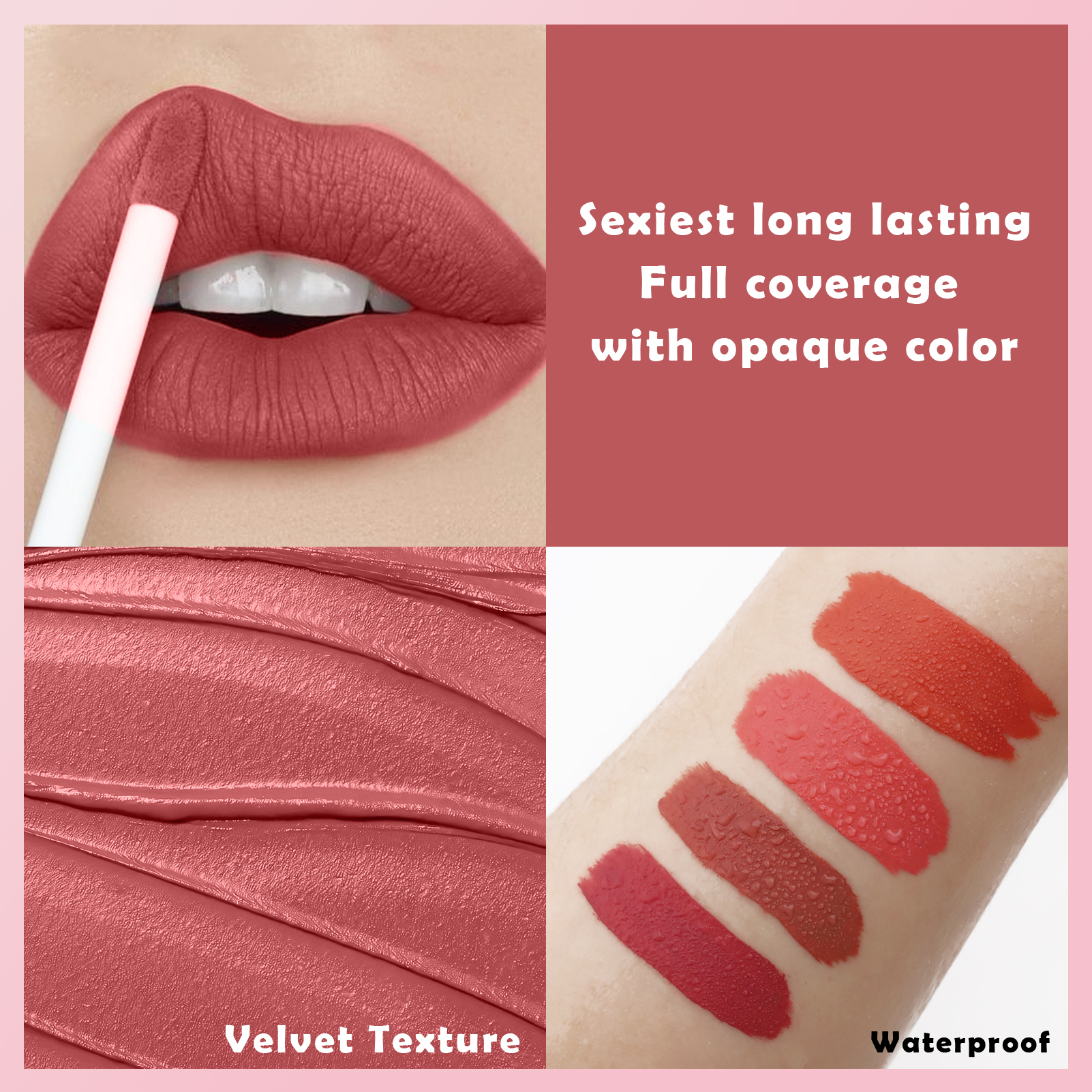 Lipstick Vendors Non-Stick Cup Waterproof Custom Matte Lip Stick Liquid Private Label Lipstick