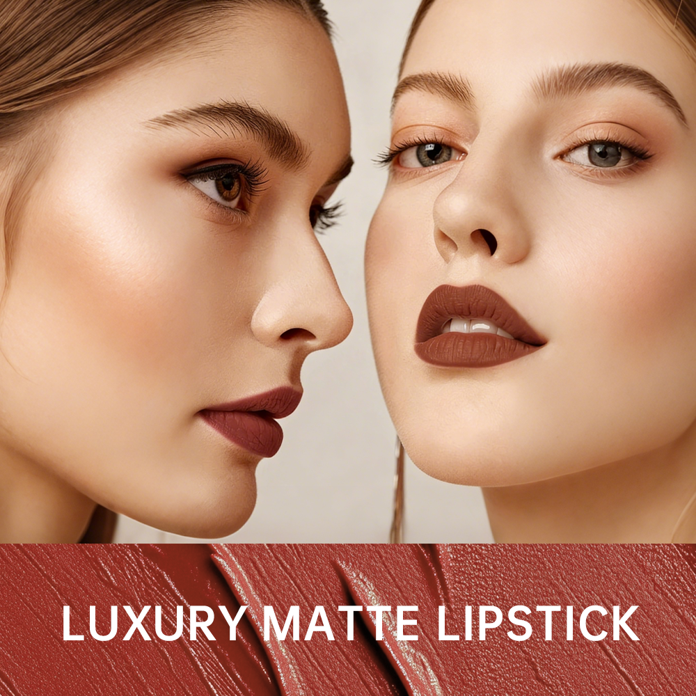 OEM LOGO Custom Lipstick Private Label Best Waterproof Luxury Red Vegan Matte Lipstick Wholesale Makeup Lip Stick Factory Bulk