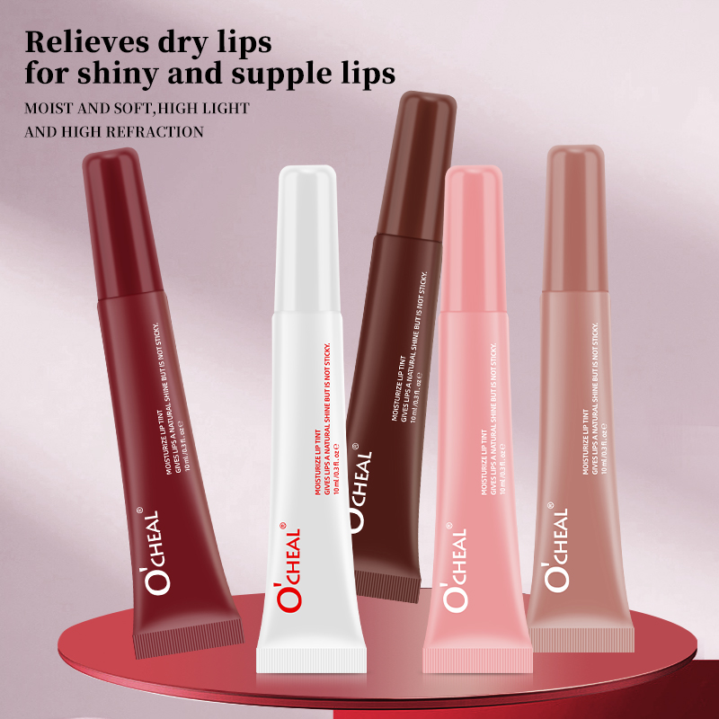 Gentle Moisturizing Plumping Lip Volumizing Hydrating Gloss Waterproof Vegan Lip Glaze Oil Infused Long-lasting Lip Gloss