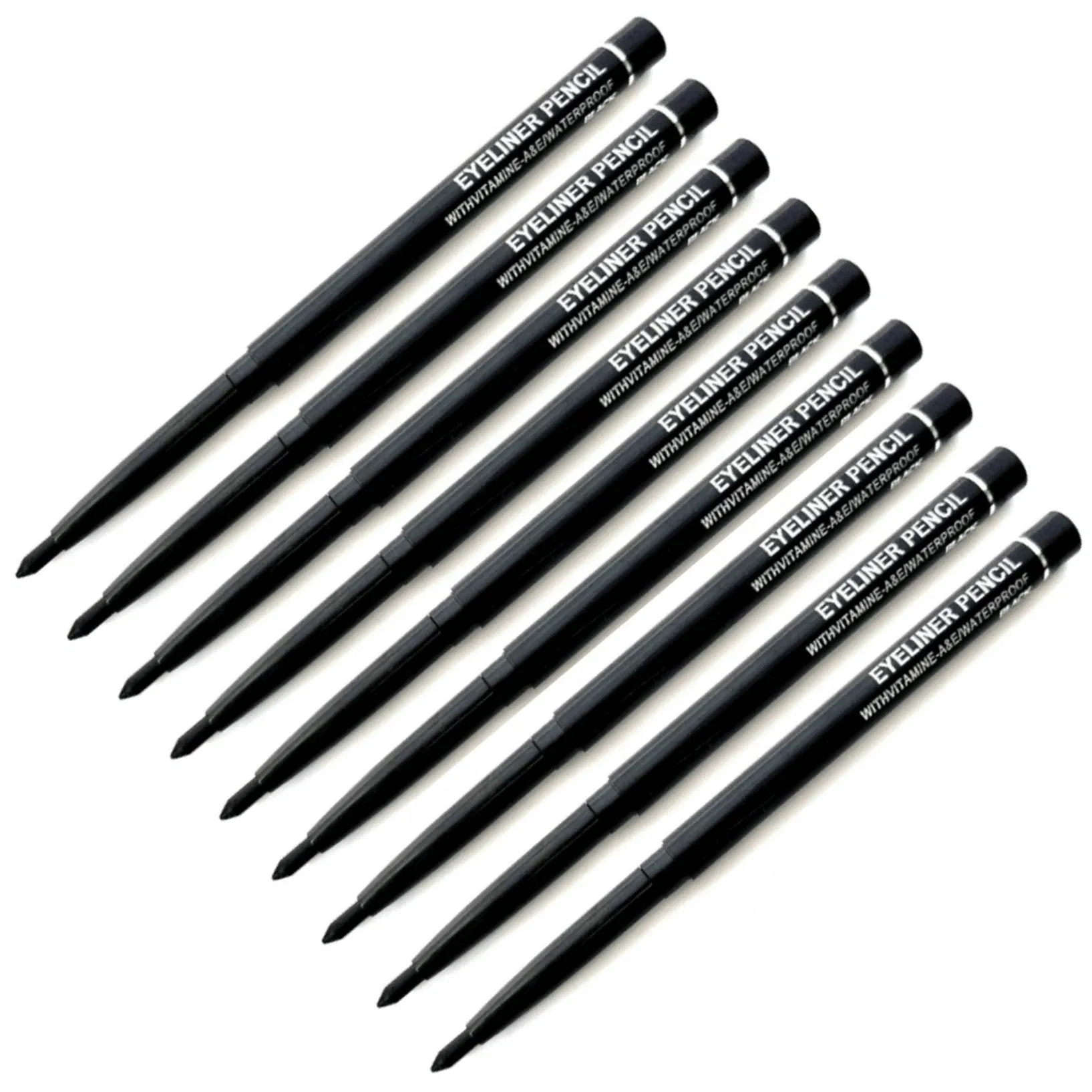 Satin Finish Eyeliner Pencil Provides Subtle Sheen Without Glitter Transfer Resistant Formula