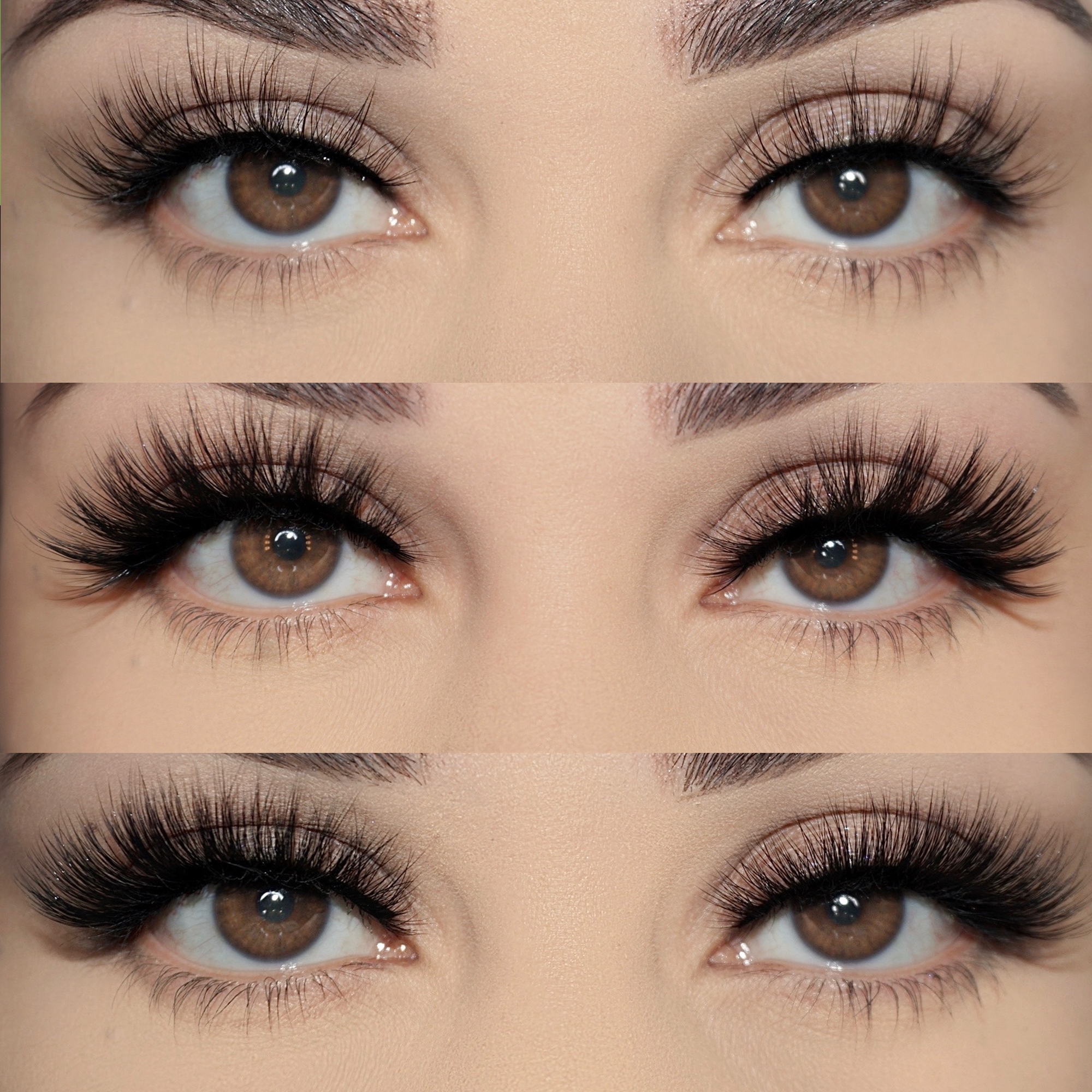 Wholesale 3D Natural Eyelashes Faux Mink Lashes Mink Lashes 15mm 20mm Eyelash Vendor