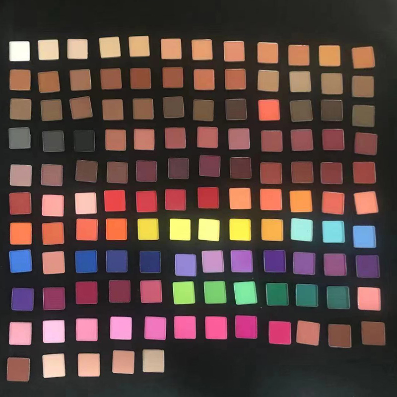 New Professional Eyeshadow Diy Fashion Design Private Label Wholesale Multi Colors Pigmented Eyeshadow Palette