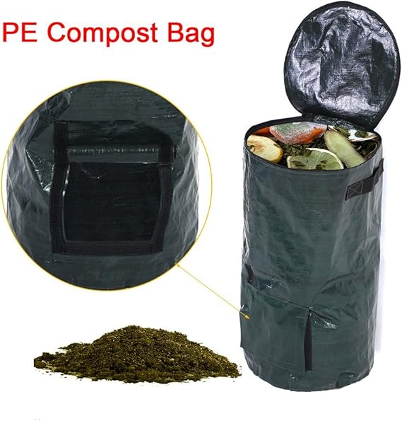 أكياس نفايات الحدائق مع غطاء صناديق إعادة التدوير للتخييم أو الحفلات Ci13905