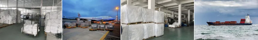 أكياس بولي بروبيلين 76X76X137 مع غطاء ودون شقوق أكياس منسوجة من البولي بروبيلين بدون حزام أكياس منسوجة من البولي بروبيلين