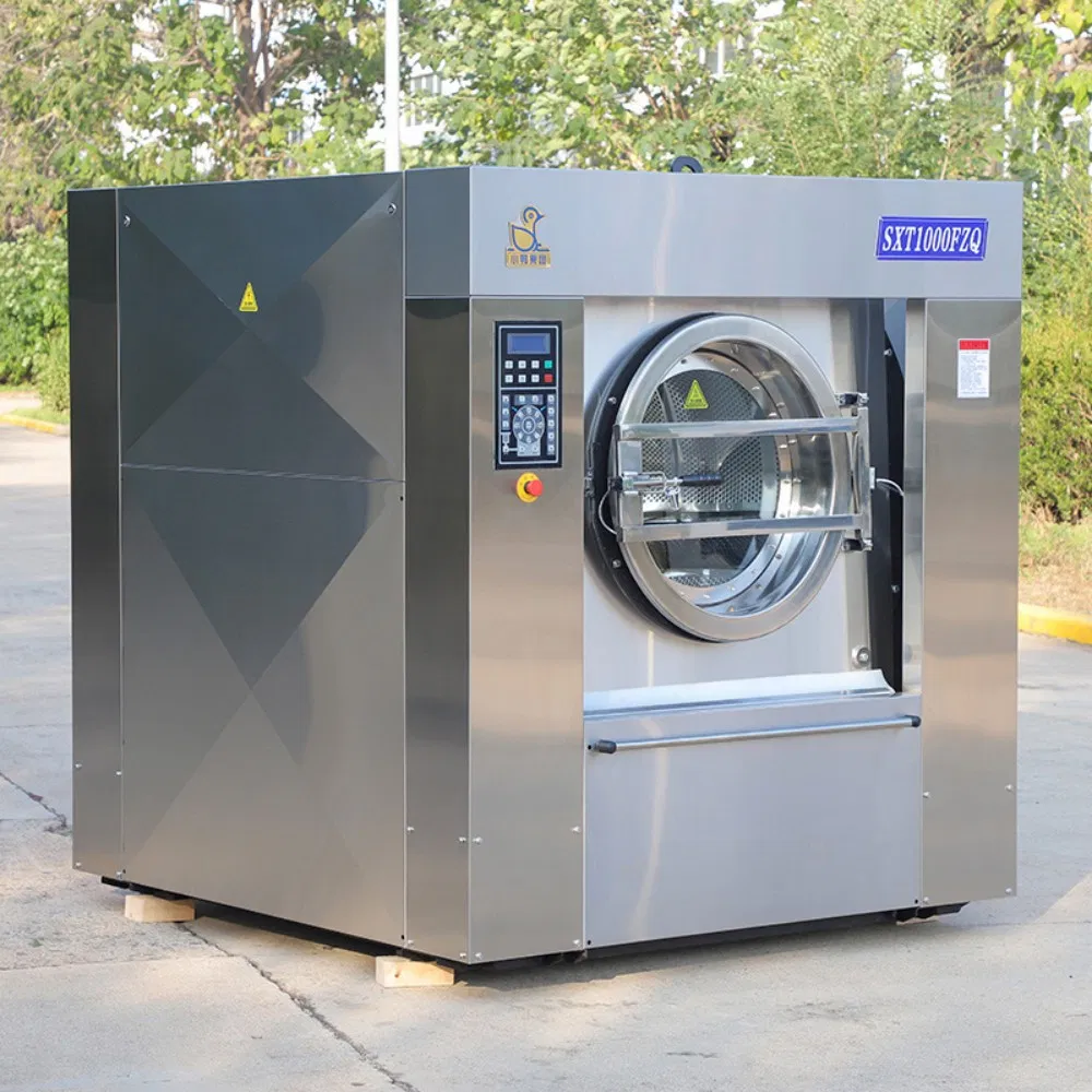 100kg Lavadora Extratora Elétrica Automática Profissional em Aço Inoxidável Economizadora de Energia