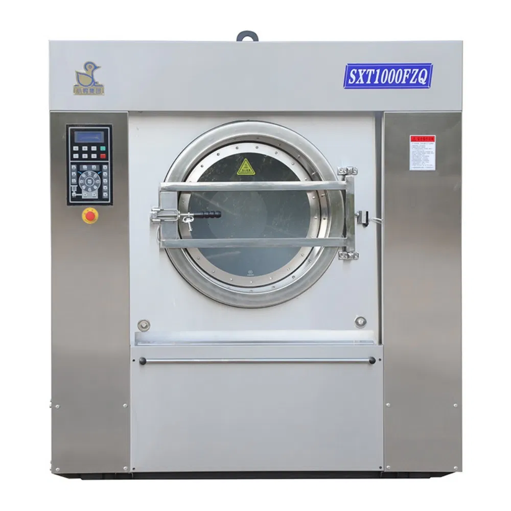 100kg Equipamento de Lavanderia Comercial Lavadora Extratora Elétrica de Aço Inoxidável Máquina de Lavar Industrial para Hospital à Venda