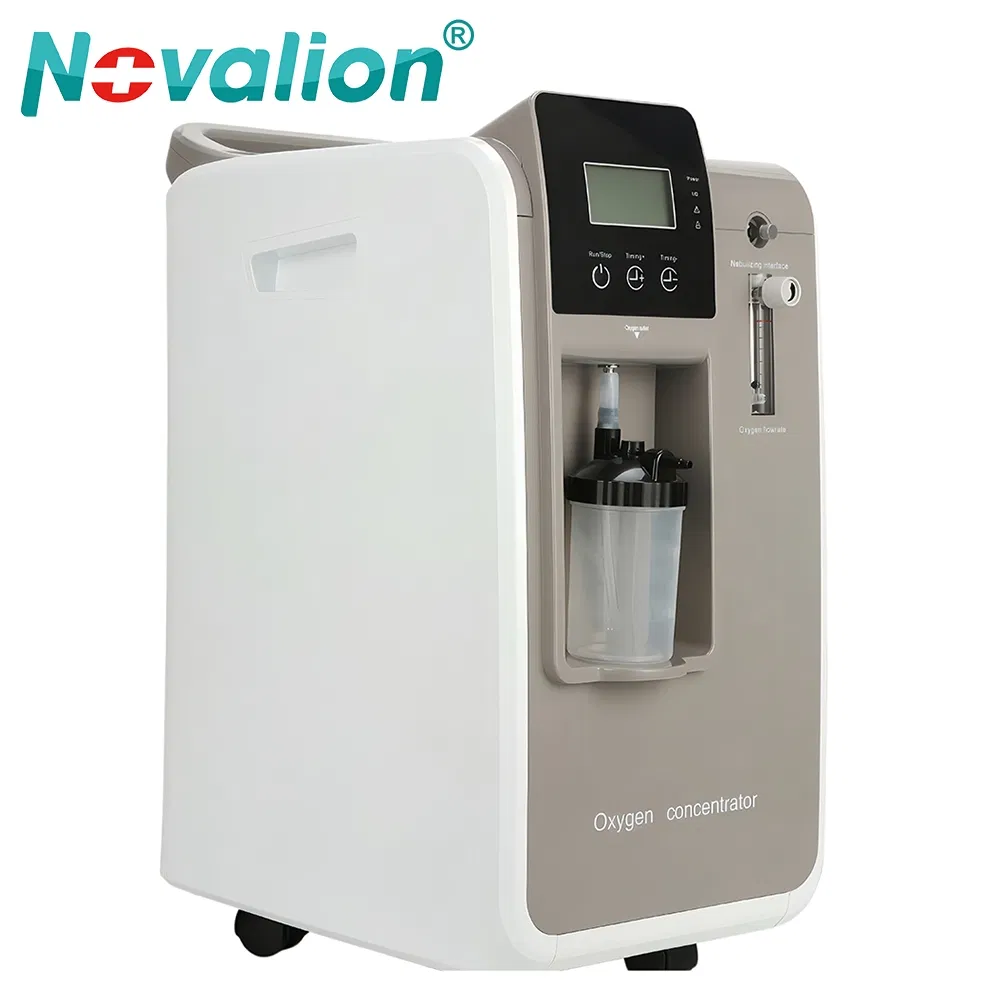 Concentrador de Oxigênio, Grau Médico para Uso em Hospital, Casa, ao Ar Livre, Saúde, Portátil, Móvel, O2 Máquina Geradora