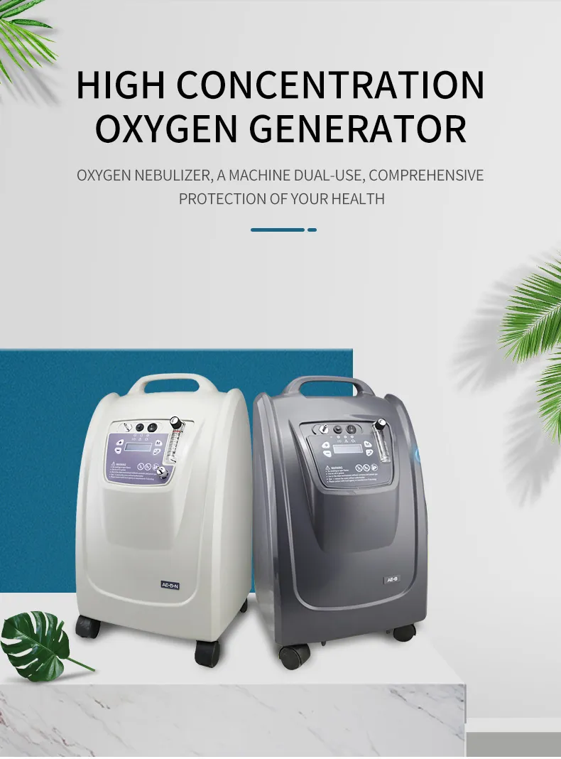 Concentrador de Oxigênio Portátil Oxygenerator 5L com Função de Nebulizador à Venda