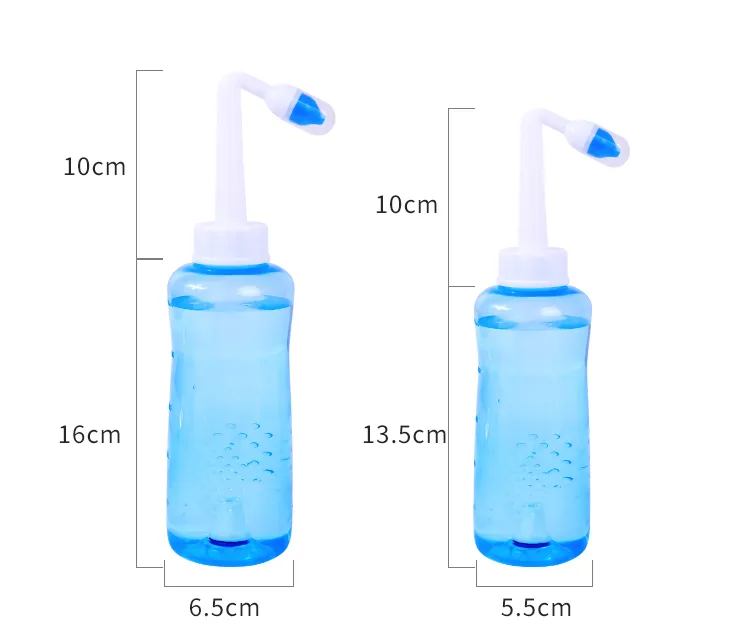 Bule de lavagem nasal automático para adultos e bebês com solução salina para limpeza de rinite