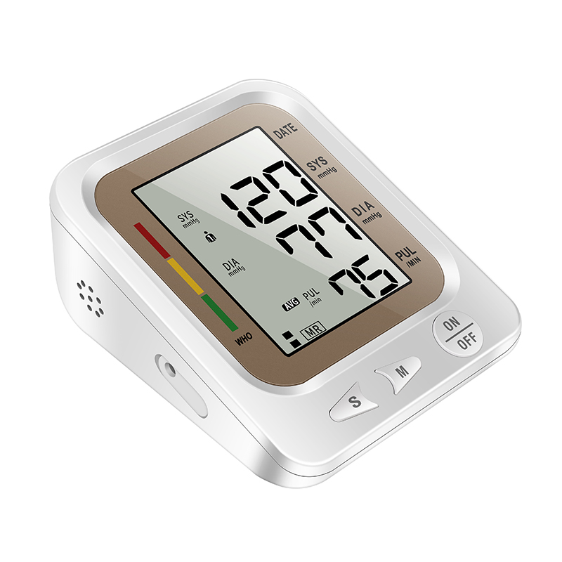 Monitor de Pressão Arterial Eletrônico Portátil para Braço Superior Sphygmomanômetro Digital