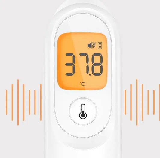 Termômetro Digital Infravermelho Corporal Médico Clínico Sem Contato Eletrônico