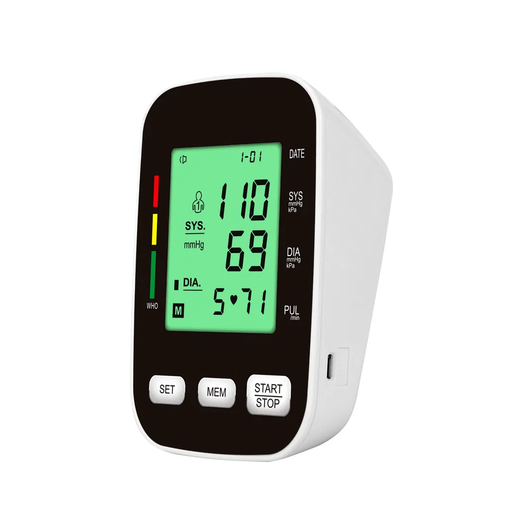 Monitor de Pressão Arterial Médico OEM Rak288 Esfigmomanômetro Digital