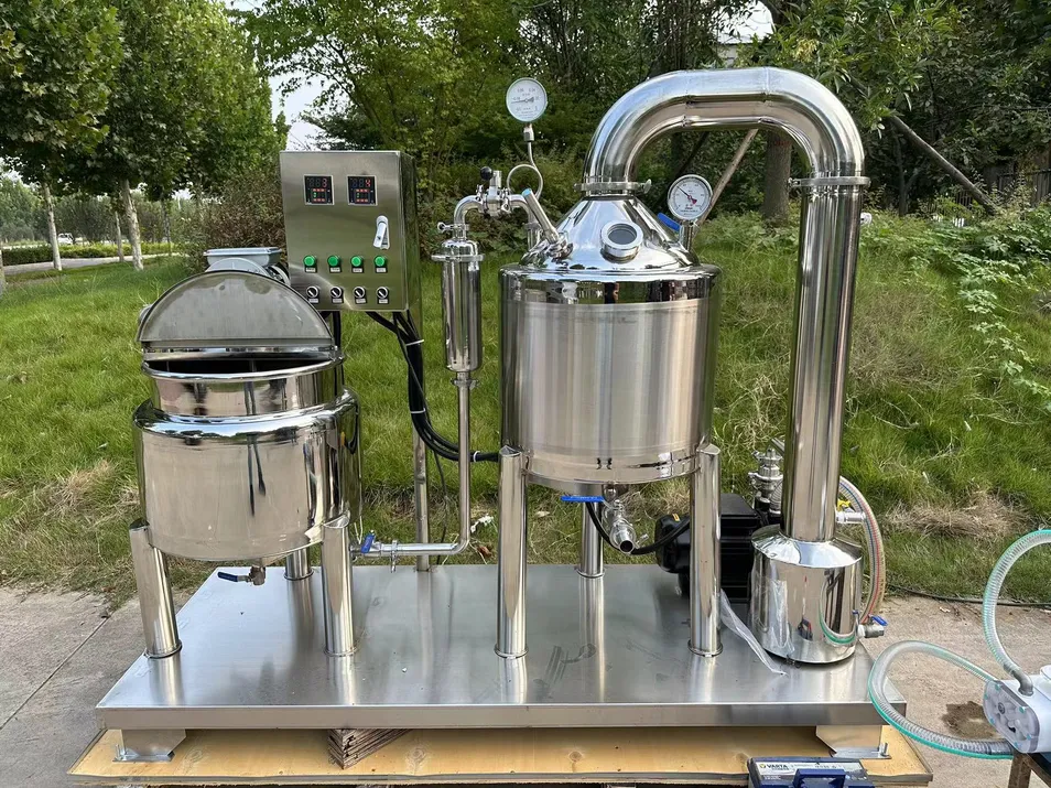 Linha de Extrator de Filtro de Mel Automático em Aço Inoxidável com Processamento de Alimentos a Vácuo