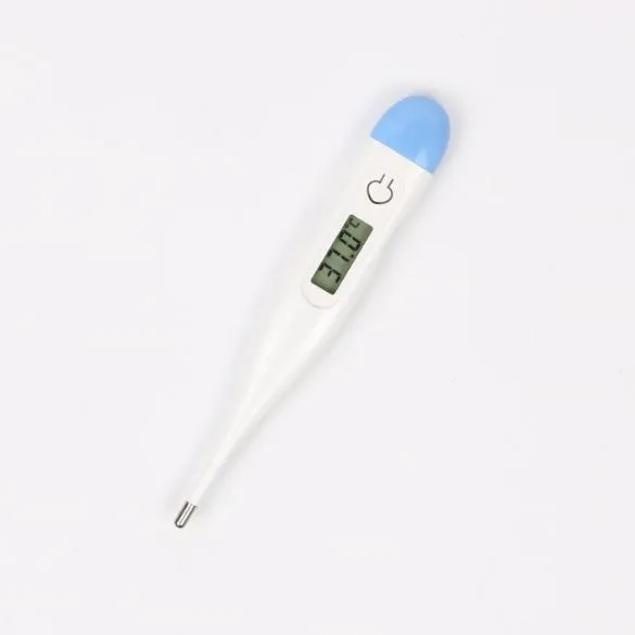 Termômetro Digital Médico Eletrônico à Prova d'Água com Ponta Macia