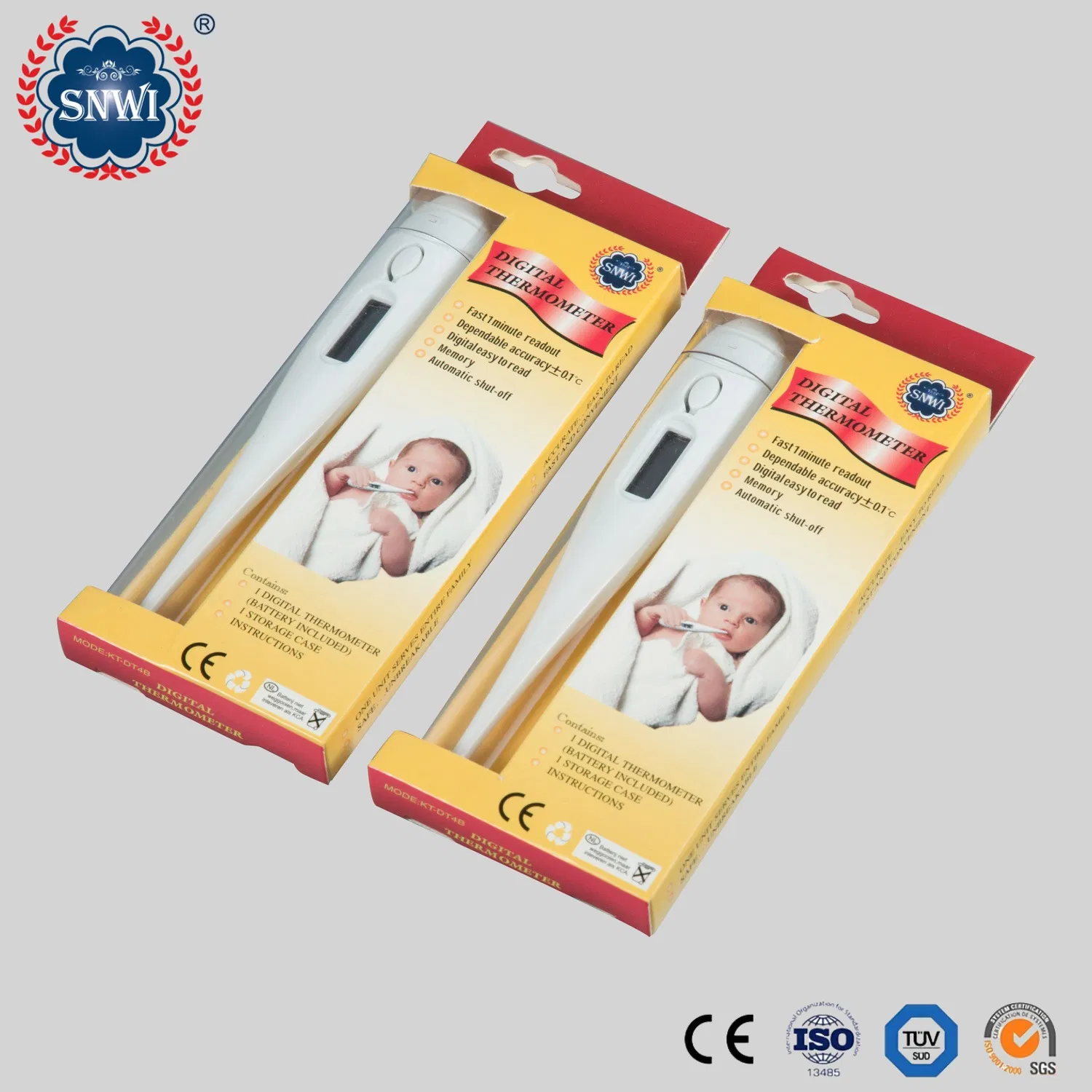 Fabricante da China Fábrica Preço Atacado Termômetro Digital Eletrônico Corporal Clínico para Hospital Médico