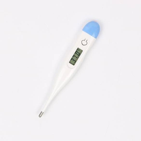 Termômetro Digital Médico Eletrônico à Prova d'Água com Ponta Macia